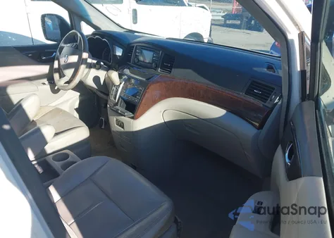 2012 Nissan Quest Sv из США, поврежденный, VIN JN8AE2KP9C9030260